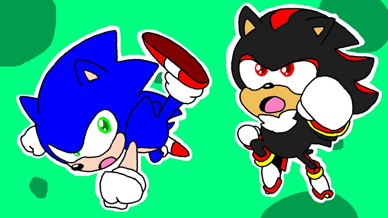 Sonic Meets Shadow in Sonic Forces