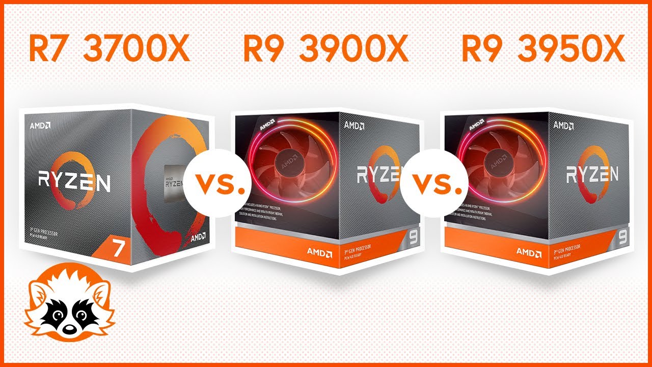 AMD R7 3700X vs. R9 3900X vs. R9 3950X comparison - Do you need the flagship CPU for current games?