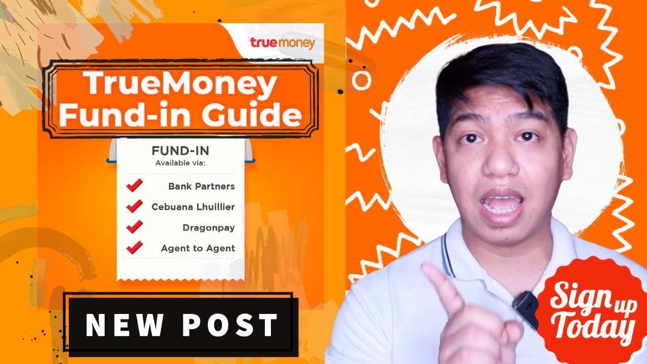 The most Convenient way to Fund in to your TrueMoney Account.