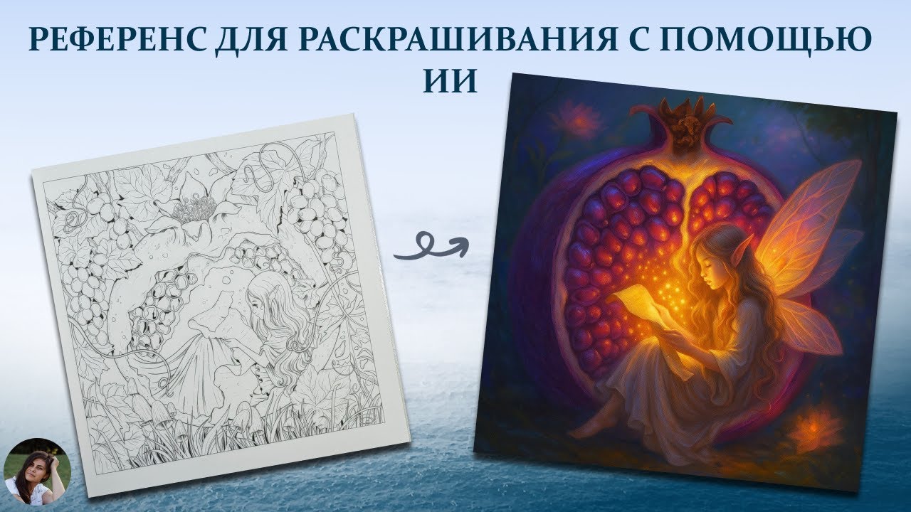 Как сгенерировать референс для раскрашивания с помощью ИИ