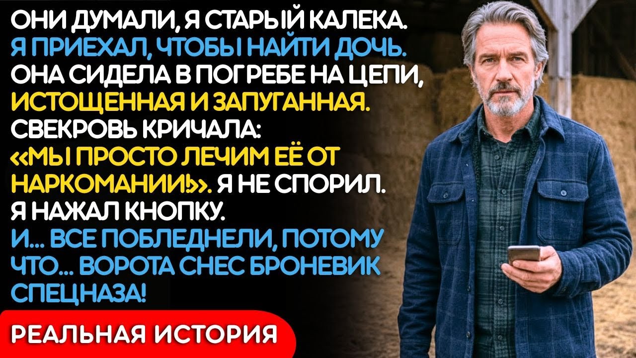 Дочь Пропала 3 Года Назад. Я Нашел Её На Цепи У Собственного Мужа...