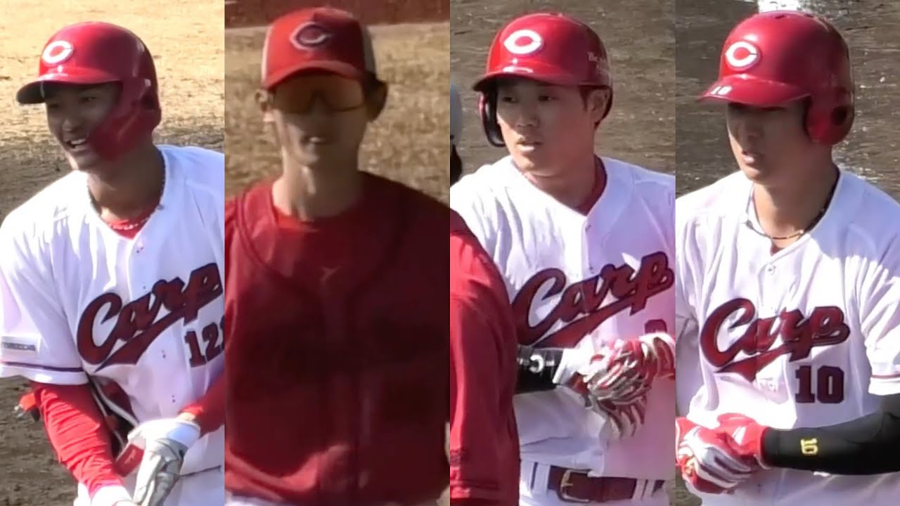紅白戦、益田投手から名原、勝田、佐々木がタイムリー！辰見は好守備でアピール！一挙3得点ハイライト！広島カープ日南春季キャンプ 2026年2月11日