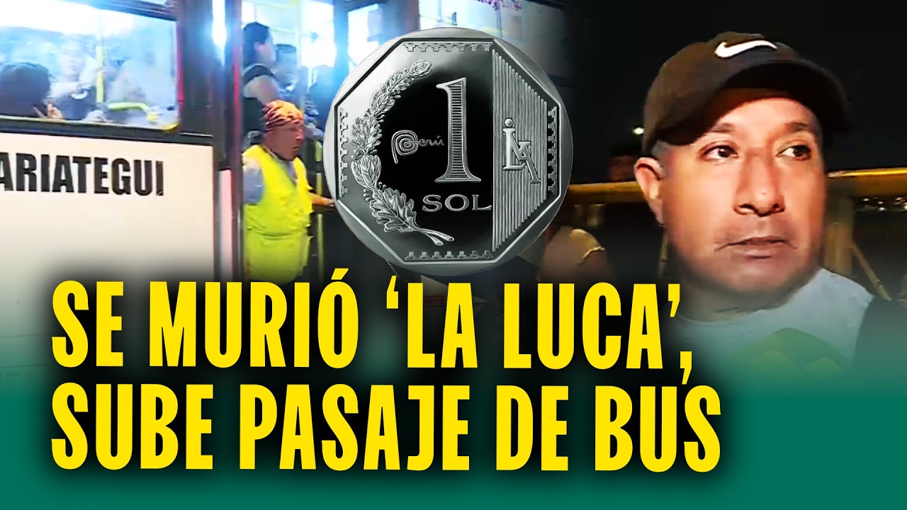 Peruanos molestos con el aumento de pasajes de buses: 