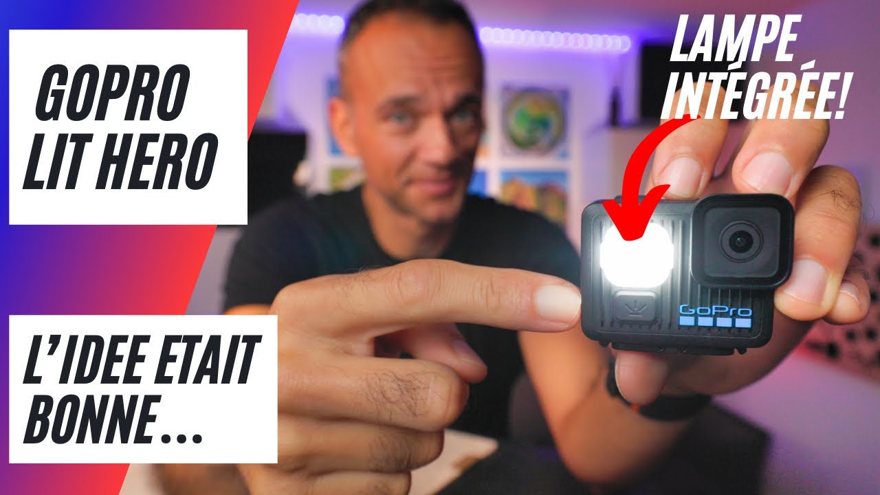 GoPro Lit Hero : test de la petite action cam avec lampe intégrée...