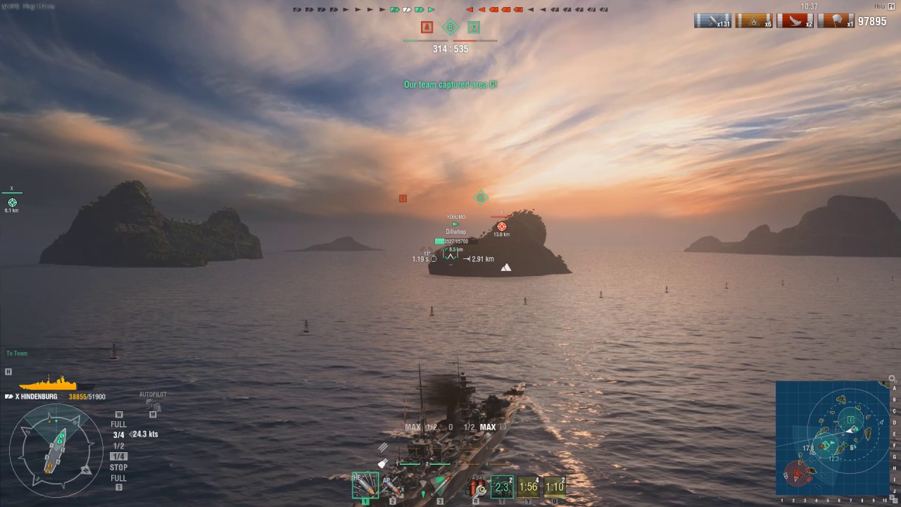 Hindenburg 7Kills 207K DMG, Solo Warrior 3118 XP -Trap