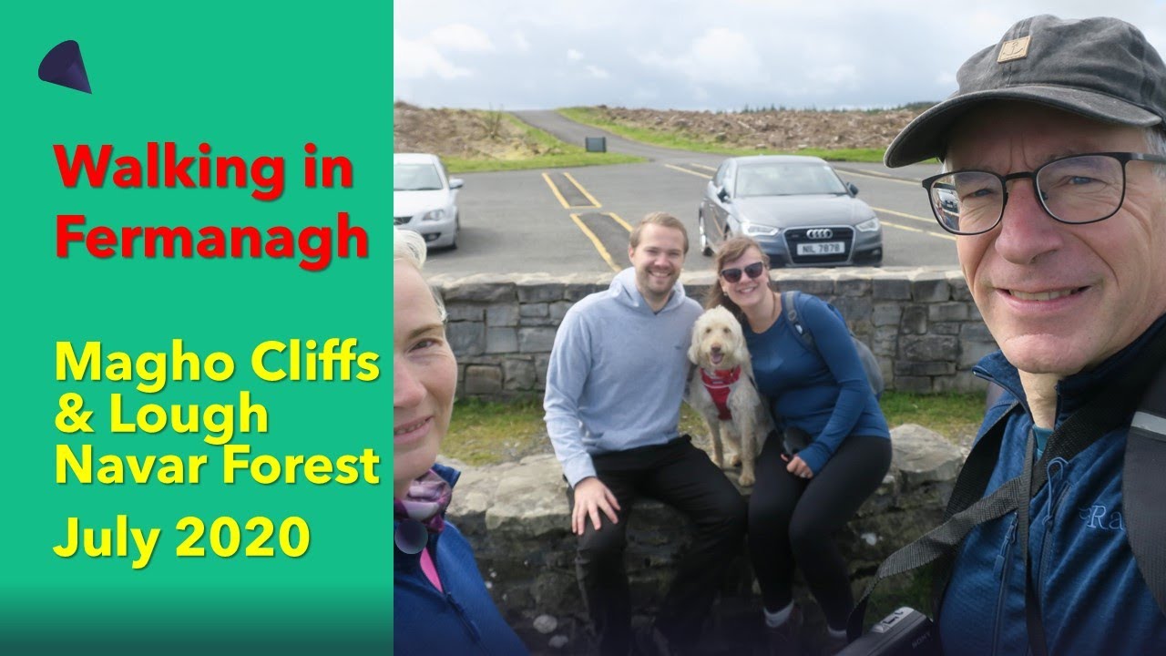 Walk up Magho Cliffs and Lough Navar Forest Park, Co. Fermanagh, N.Ireland 18/7/20