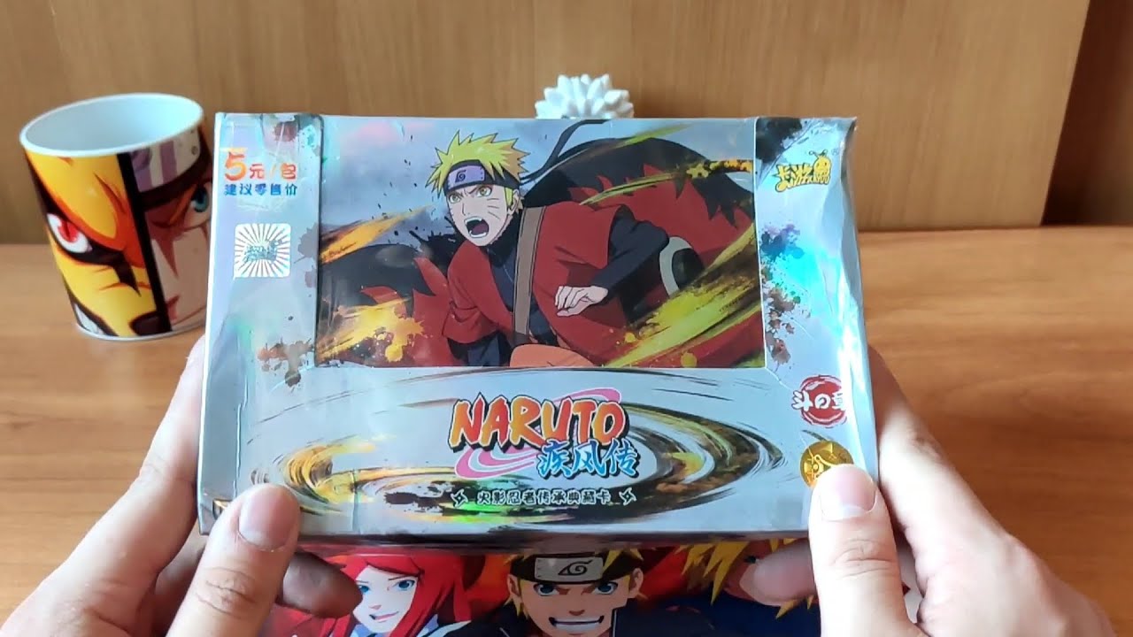 Распаковка коллекционных карточек по Наруто #54 - Naruto Kayou Ч.2