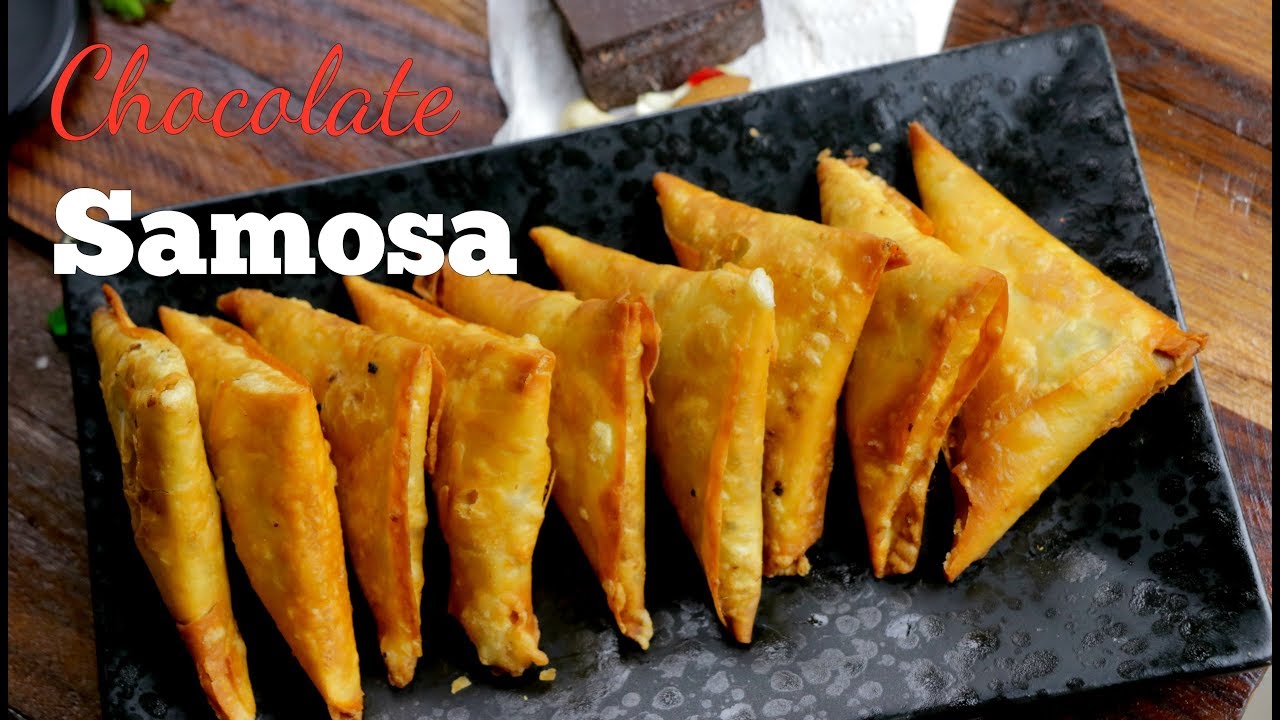 CHOCOLATE SAMOSA | Tasty Chocolate Samosa | By Chef Aadil Hussain