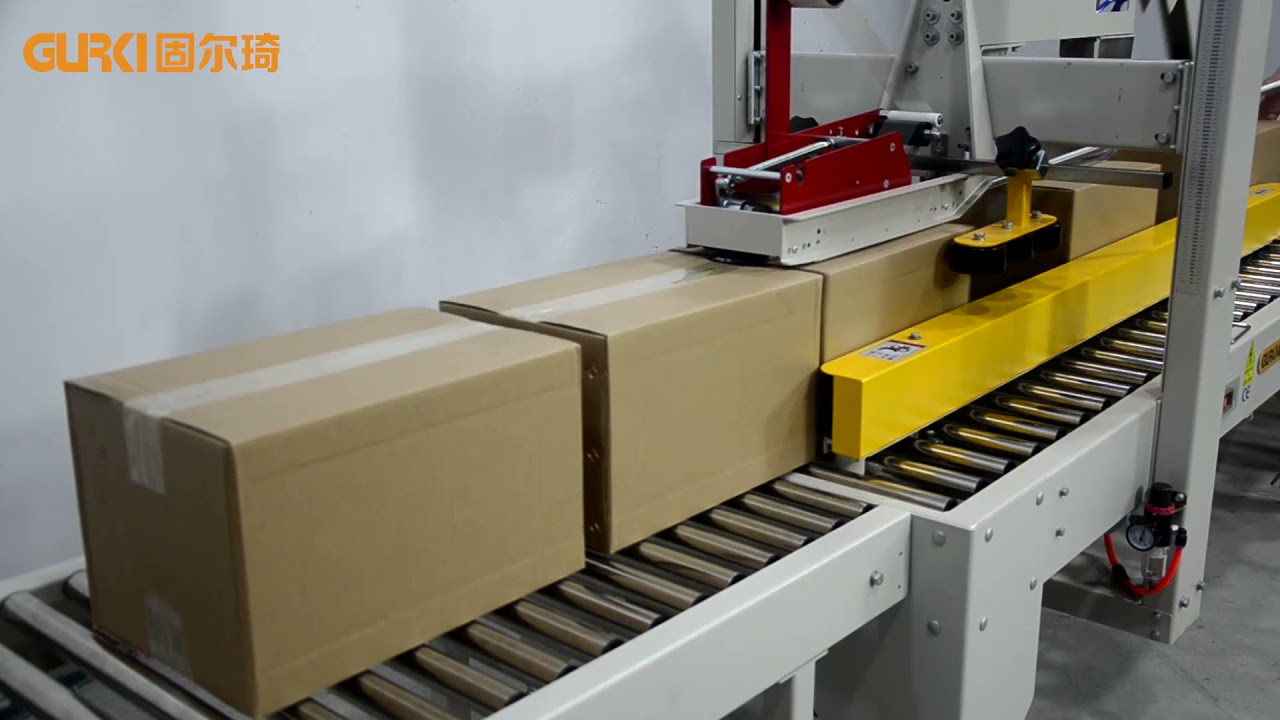 Semi-auto flaps folding carton sealer GPC-50D
