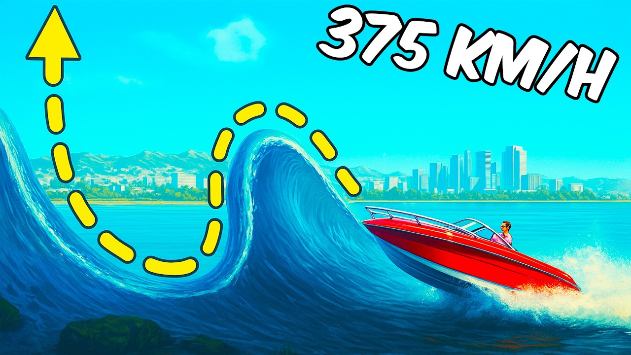 CARE BARCA SARE MAI DEPARTE IN GTA5!