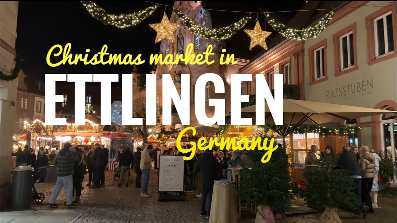 Christmas season in Ettlingen, Germany. 2025