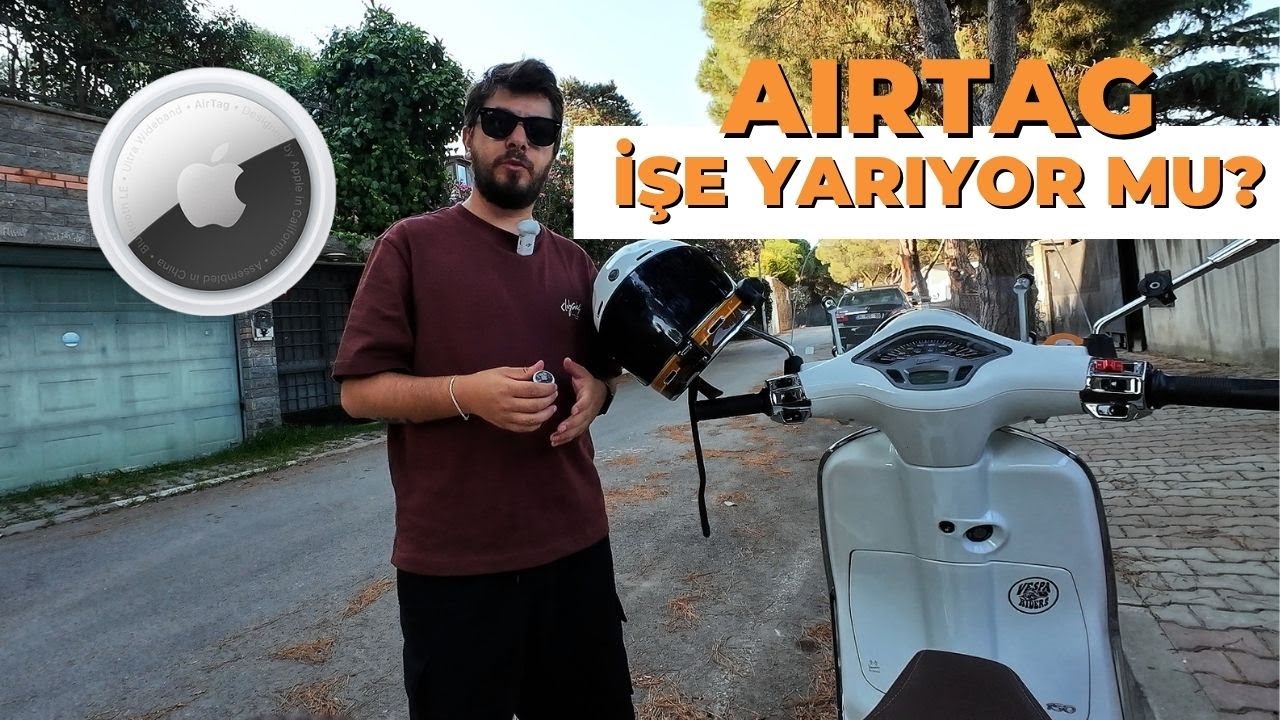 Motosikletime AirTag Aldım! Çalınmaya Karşı İşe Yarıyor mu? 🛵