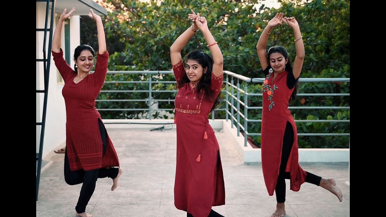 Thillana-Malhar Jam Dance Perfomance by Anusha, Minusha and Sneha