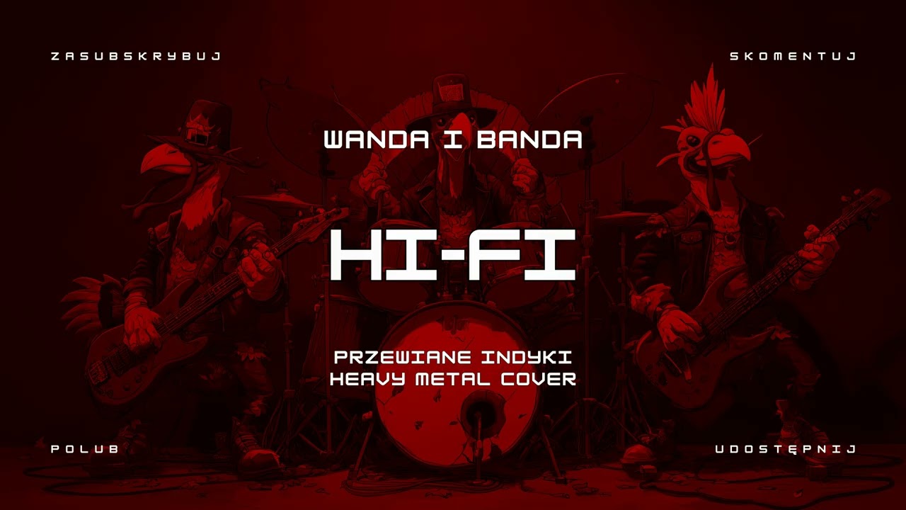 🔥 Wanda i Banda - Hi-Fi (ale to heavy metal cover) 🔥🦃🤘 HIT