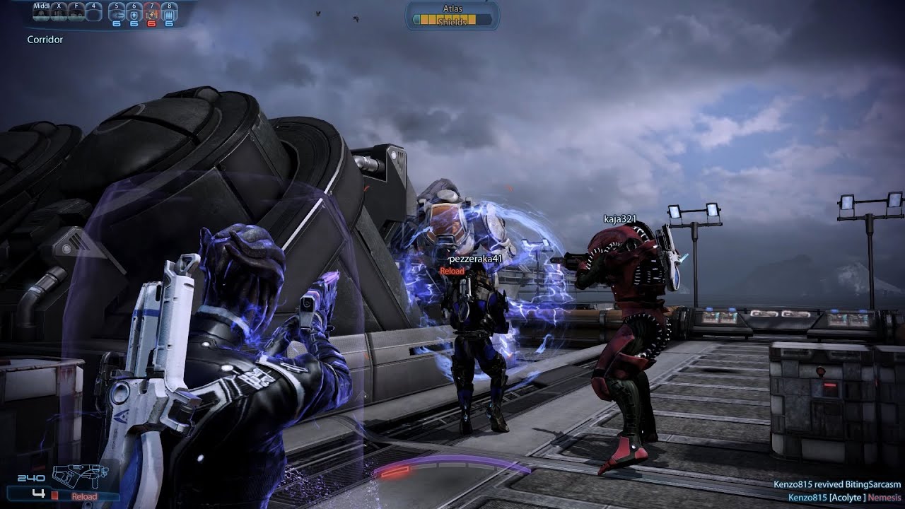 Mass Effect 3 Multiplayer Asari Adept PC Gold Gameplay