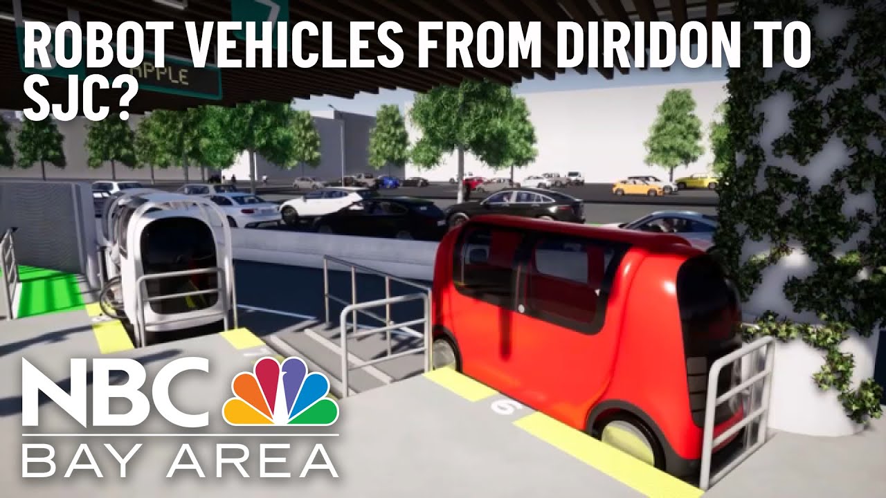 Diridon to San Jose Airport in Robot Vehicle?