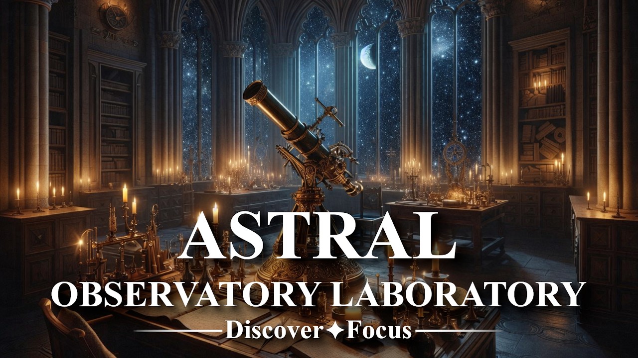 Astral Observatory Laboratory ✦ Magical Ambient Music for Study, Research & Deep Focus (3 Hours)