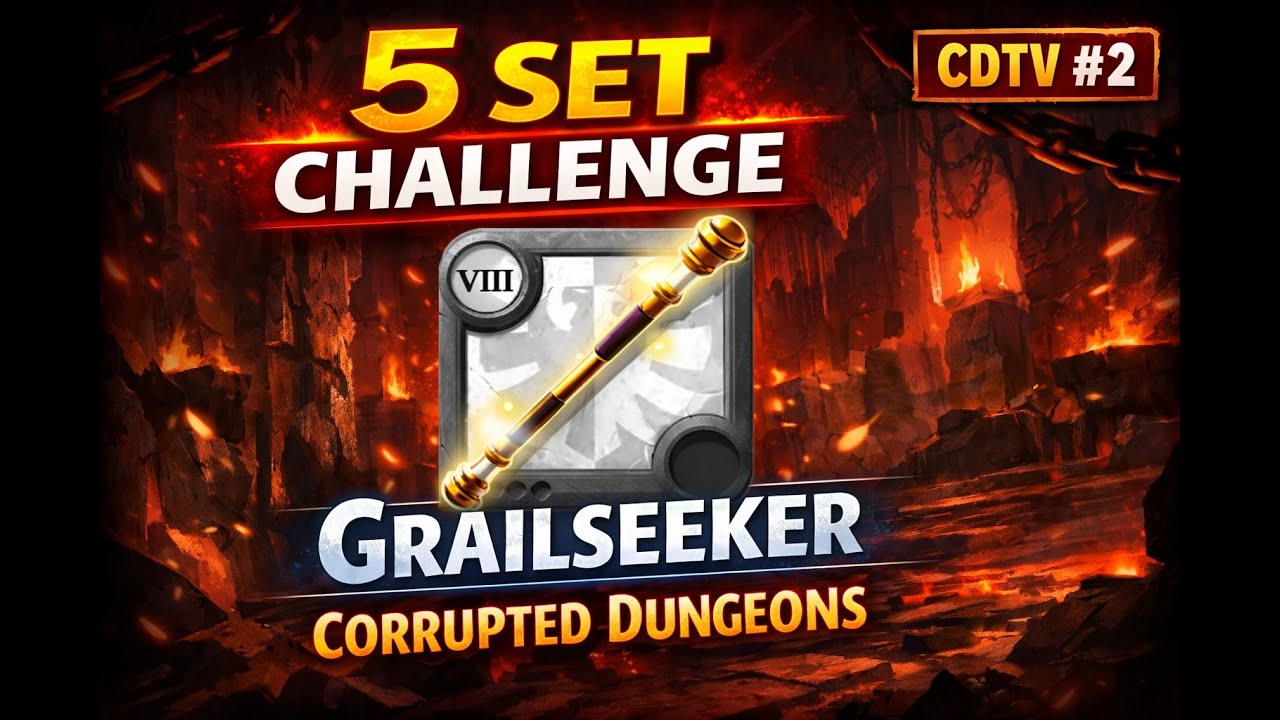 CDTV LIVE | 5 Set Challenge Pt 2 – Grailseeker | Corrupted Dungeons | Albion Online