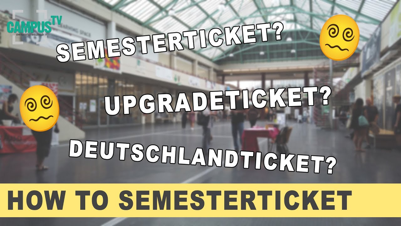 How To Semesterticket | Campus TV Uni Bielefeld