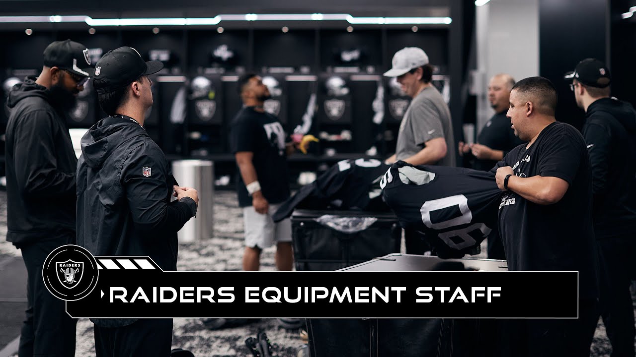 All In: An Inside Look at the Las Vegas Raiders Equipment Staff | NFL