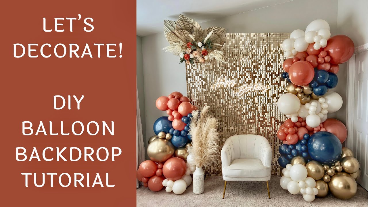 Balloon Backdrop Idea For Fall Events | DIY Tutorial