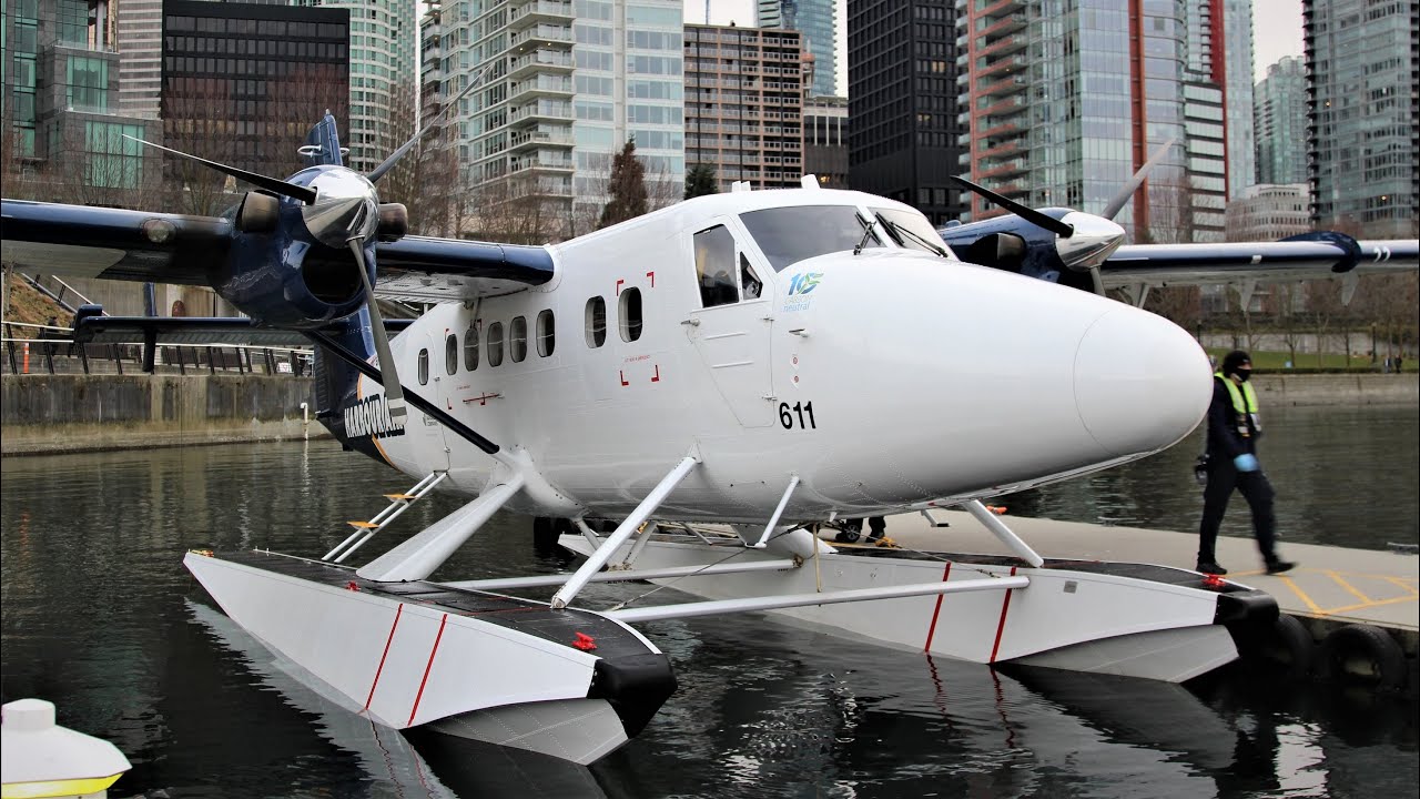 Full flight | Harbour Air DHC-6 Twin Otter | YB242 Victoria Harbour to Vancouver Harbour