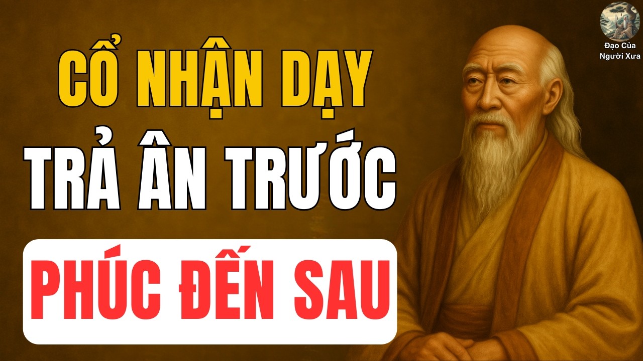 CỔ NHÂN DẠY: Người Khôn Luôn Trả Ân Trước Khi Thành Công