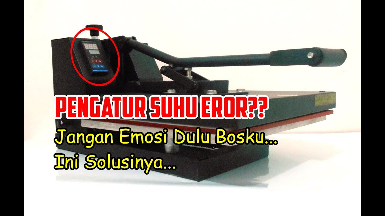 Service Thermo Couple Thermo Control Mesin Press Kaos