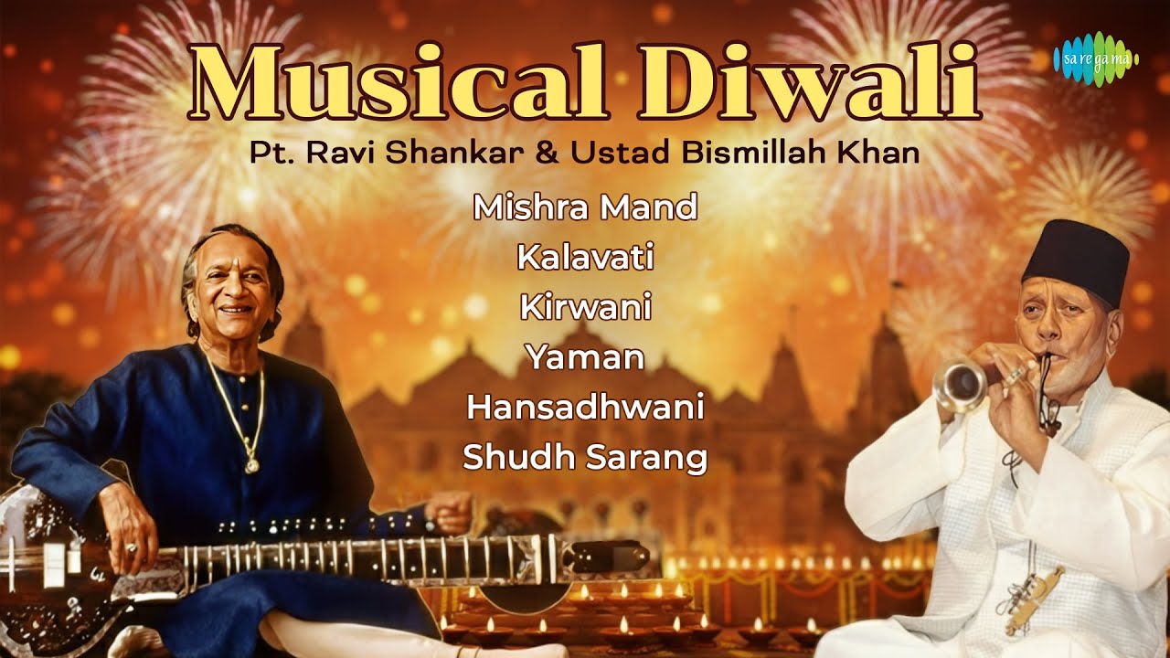 Musical Diwali | Pt. Ravi Shankar & Ustad Bismillah Khan | Sitar & Shehnai | Indian Classical Music