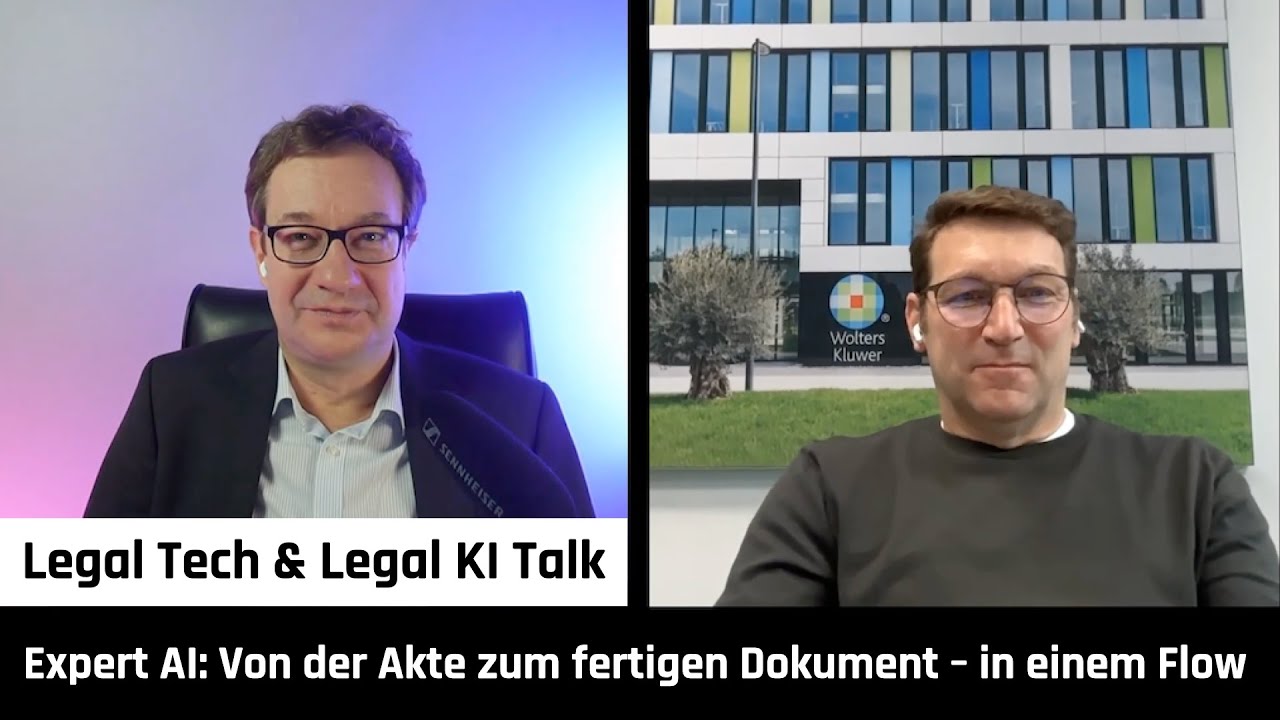 Expert AI: Von der Akte zum fertigen Dokument – in einem Flow | Ralph Vonderstein und Patrick Prior