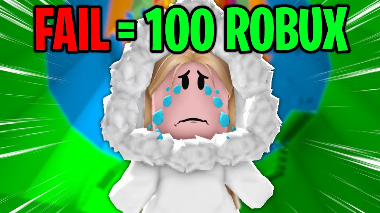 Tower of Hell, ABER 1 FAIL = 100 ROBUX!