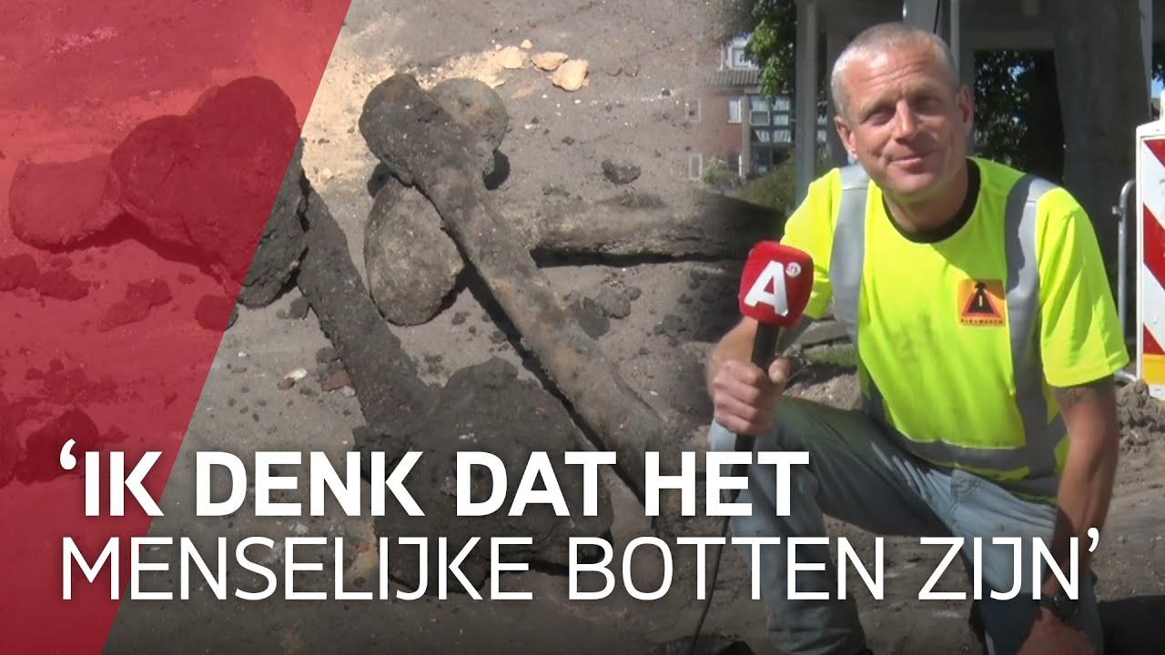 Bouwvakkers vinden botten in Amsterdam Noord