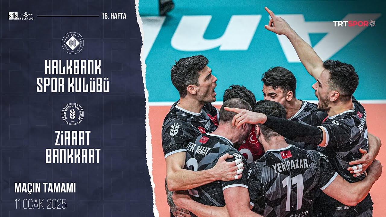 Maçın Tamamı | Halkbank - Ziraat Bankkart 