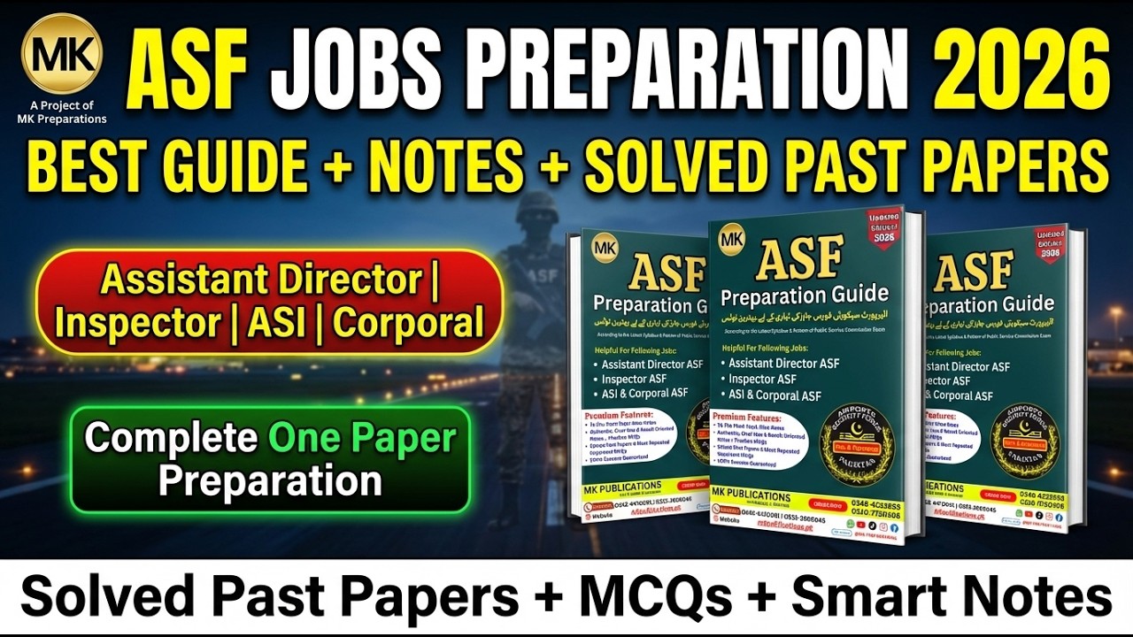 ASF Preparation 2026 | Assistant Director, Inspector, ASI, Corporal Complete Guide