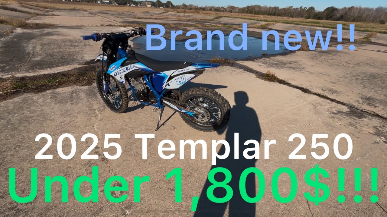 2025 X-Pro Templar 250 build/overview/first ride! (New bike on the channel!)