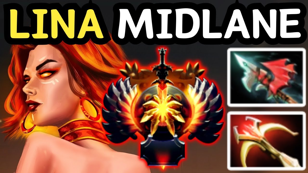 🔥 THIS IS HOW TO BUILD ATTACK SPEED WITH LINA MID | DOTA 2 🔥