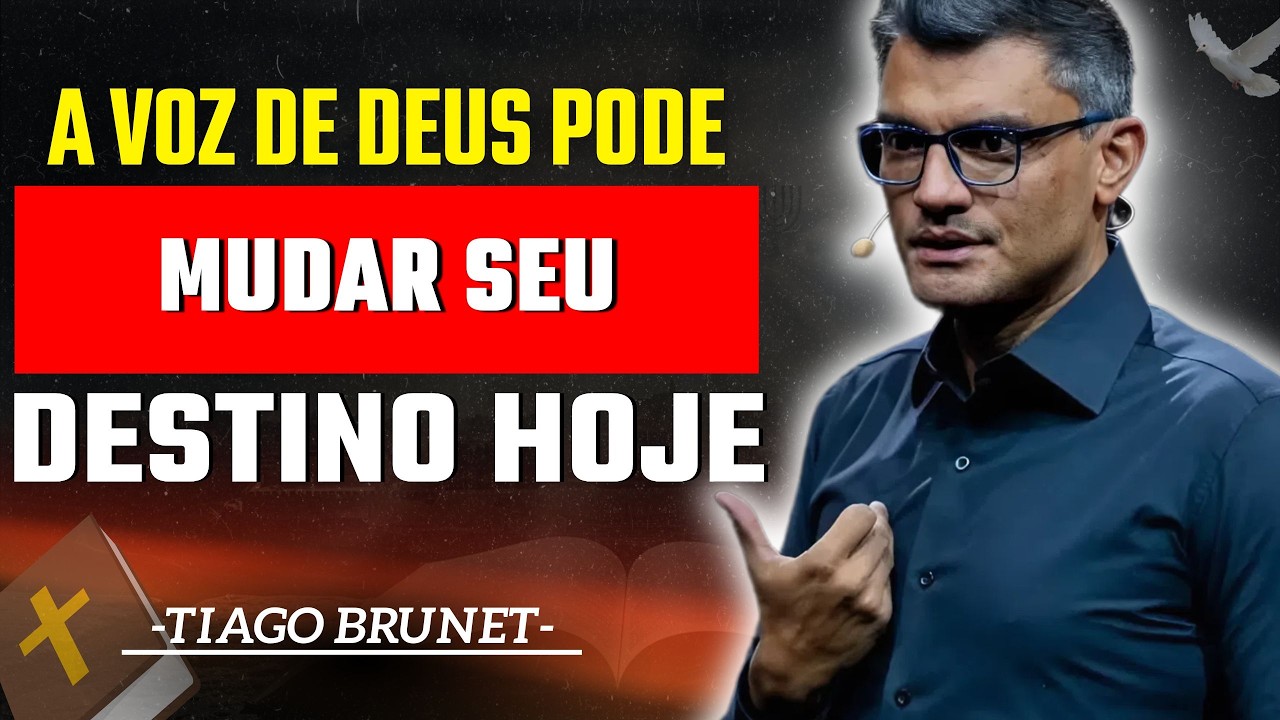 A Voz de Deus Pode Destravar Seu Destino | Tiago Brunet
