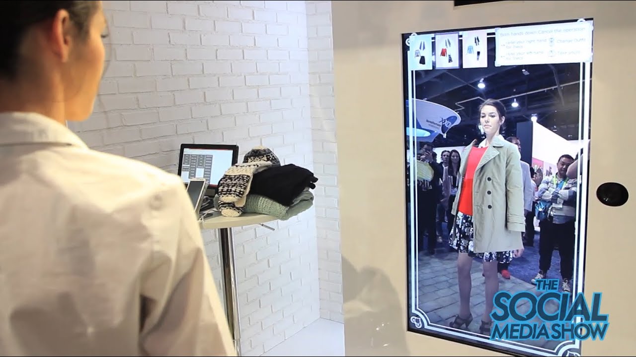 CES 2015 - Virtual Fitting Solution Toshiba - The Social Media Show