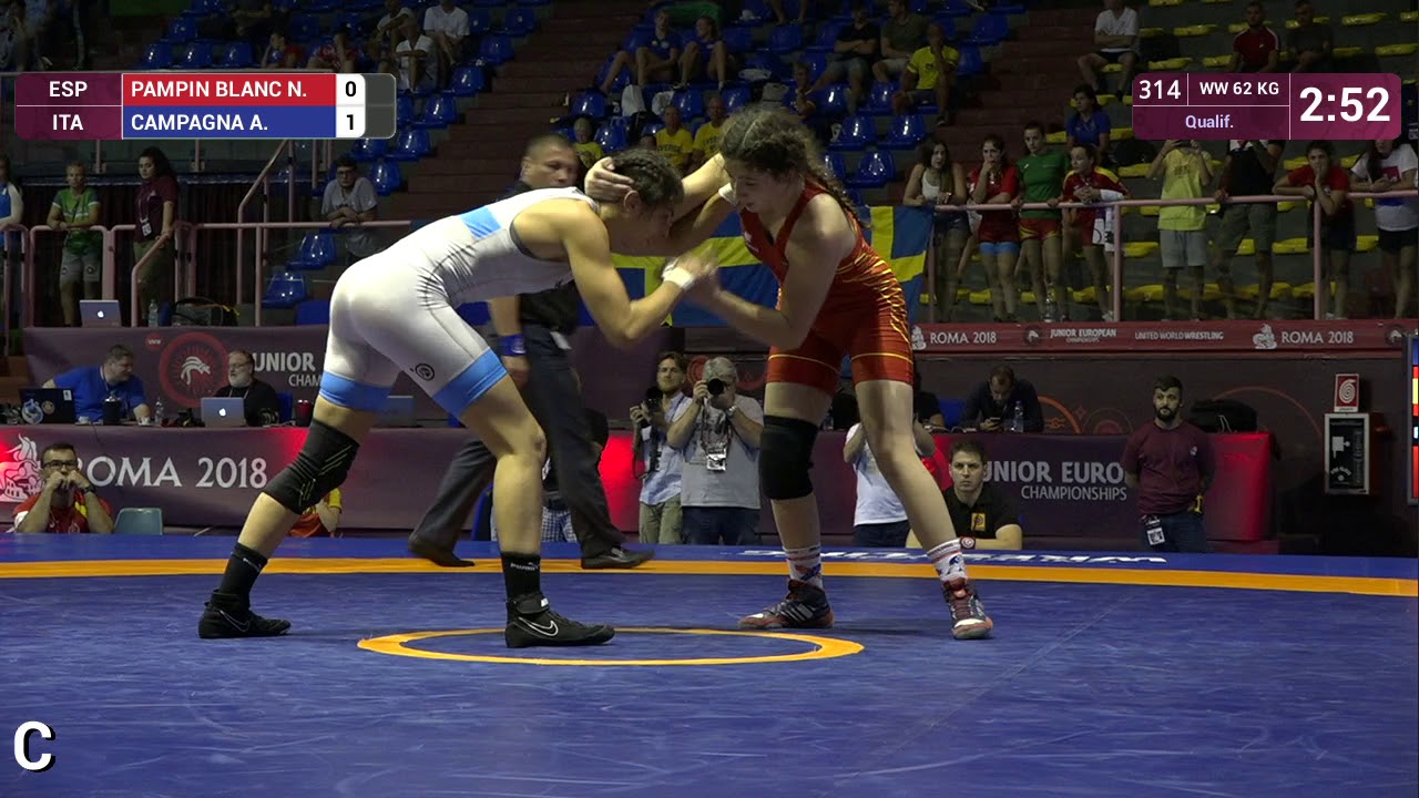 Qual. WW - 62 kg: N. PAMPIN BLANC (ESP) v. A. CAMPAGNA (ITA)