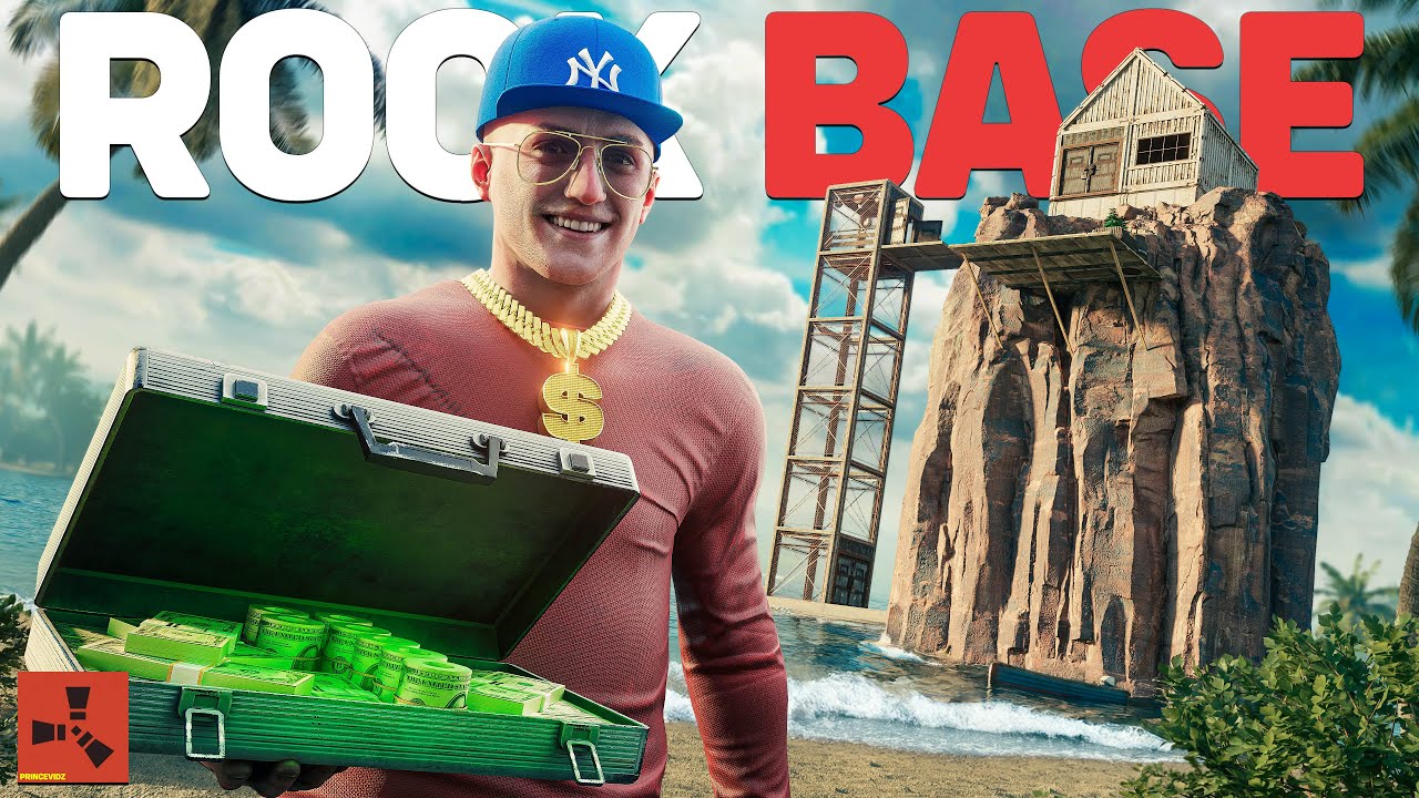 MEET the RICHEST UNREACHABLE ROCK BASE in Rust