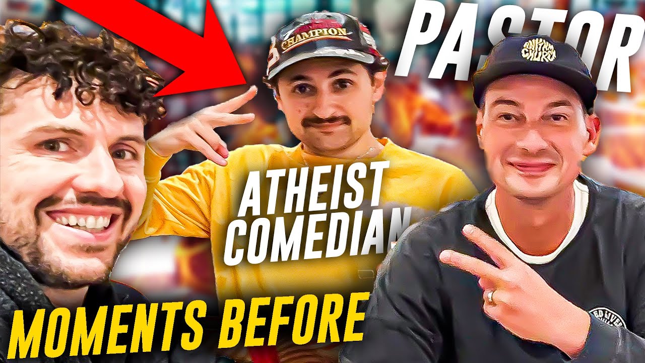 I Confronted my Atheist Friend About God With My Pastor (HARD CONVO)