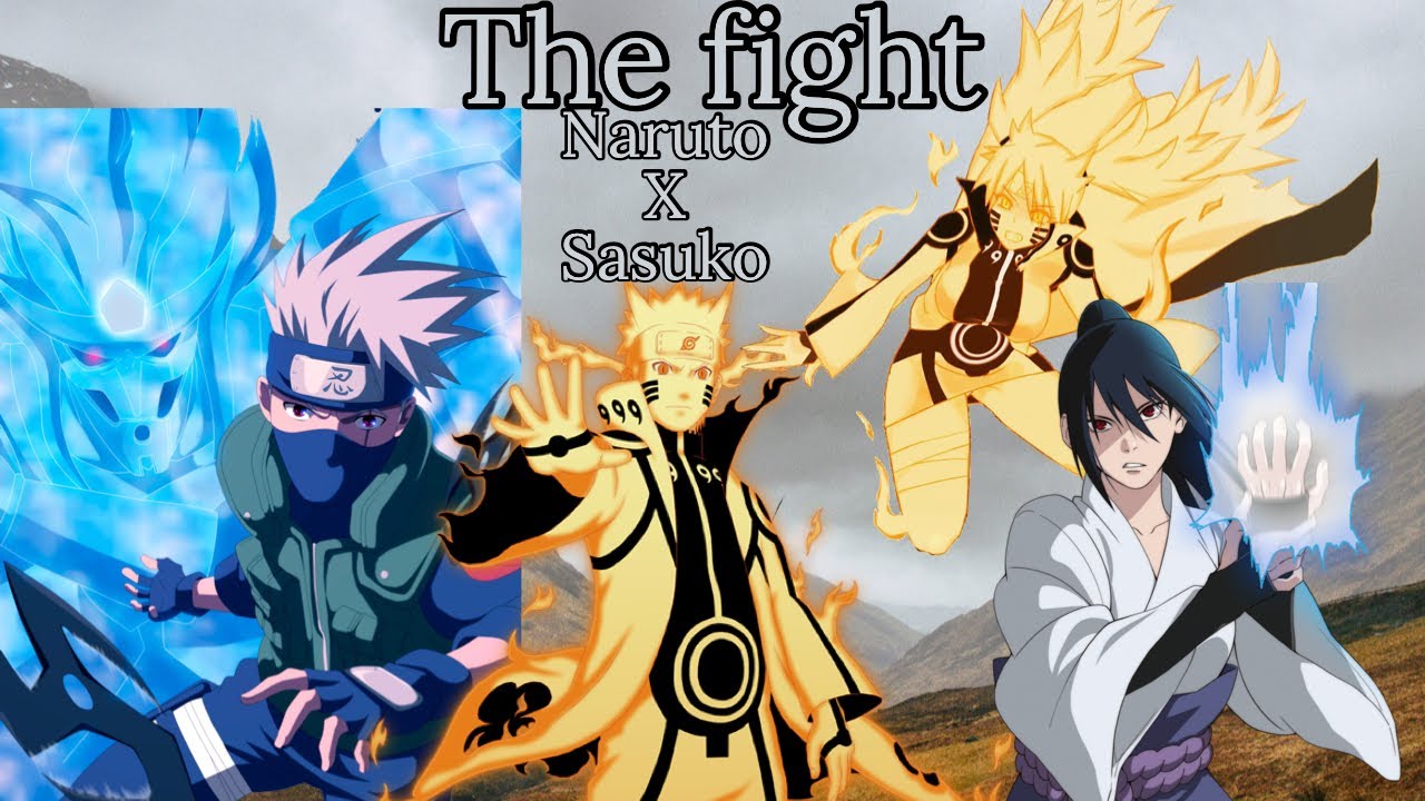 Naruto X Sasuko part 4 - The fight
