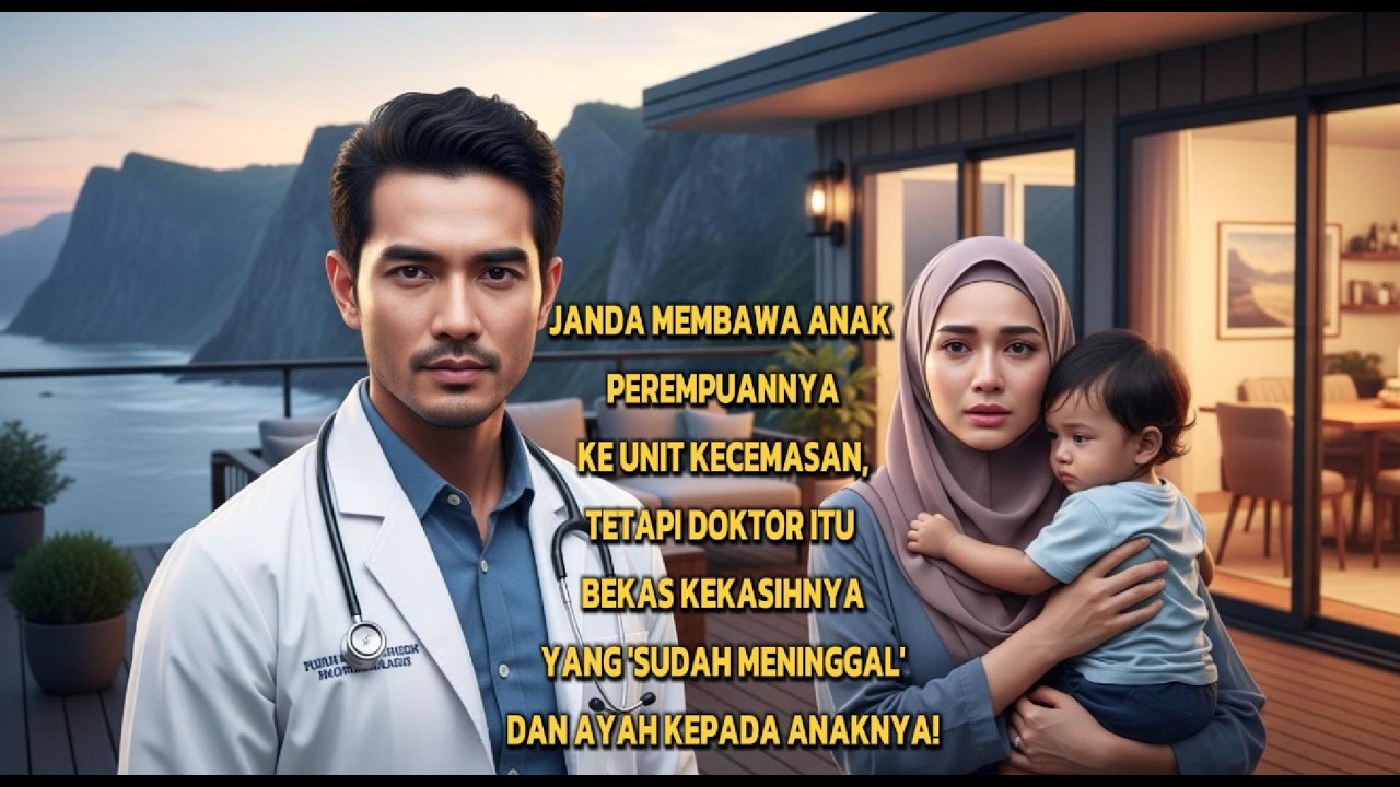 Dia membawa anaknya ke ER....doktor itu ialah mendiang teman lelakinya, bapa kanak-kanak itu.