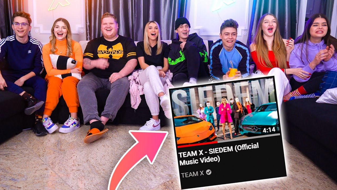 NASZA PIERWSZA REAKCJA NA TEAM X - SIEDEM!