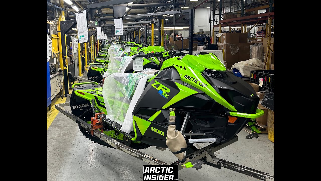 HOW TO CHANGE OUT TRACK ON ARCTIC CAT CATALYST SNOWMOBILE
