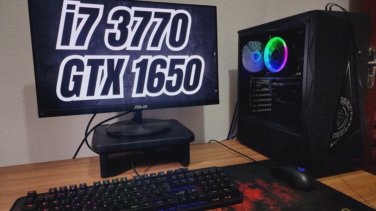 Do que um i7 3770 com uma GTX 1650 é Capaz nos Dias de Hoje