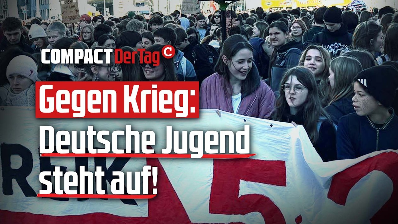 Gegen Krieg: Deutsche Jugend steht auf!💥