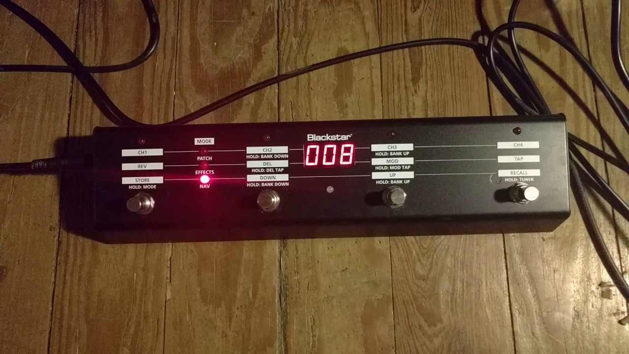 BLACKSTAR FS-10 FOOTSWITCH EN ESPAÑOL