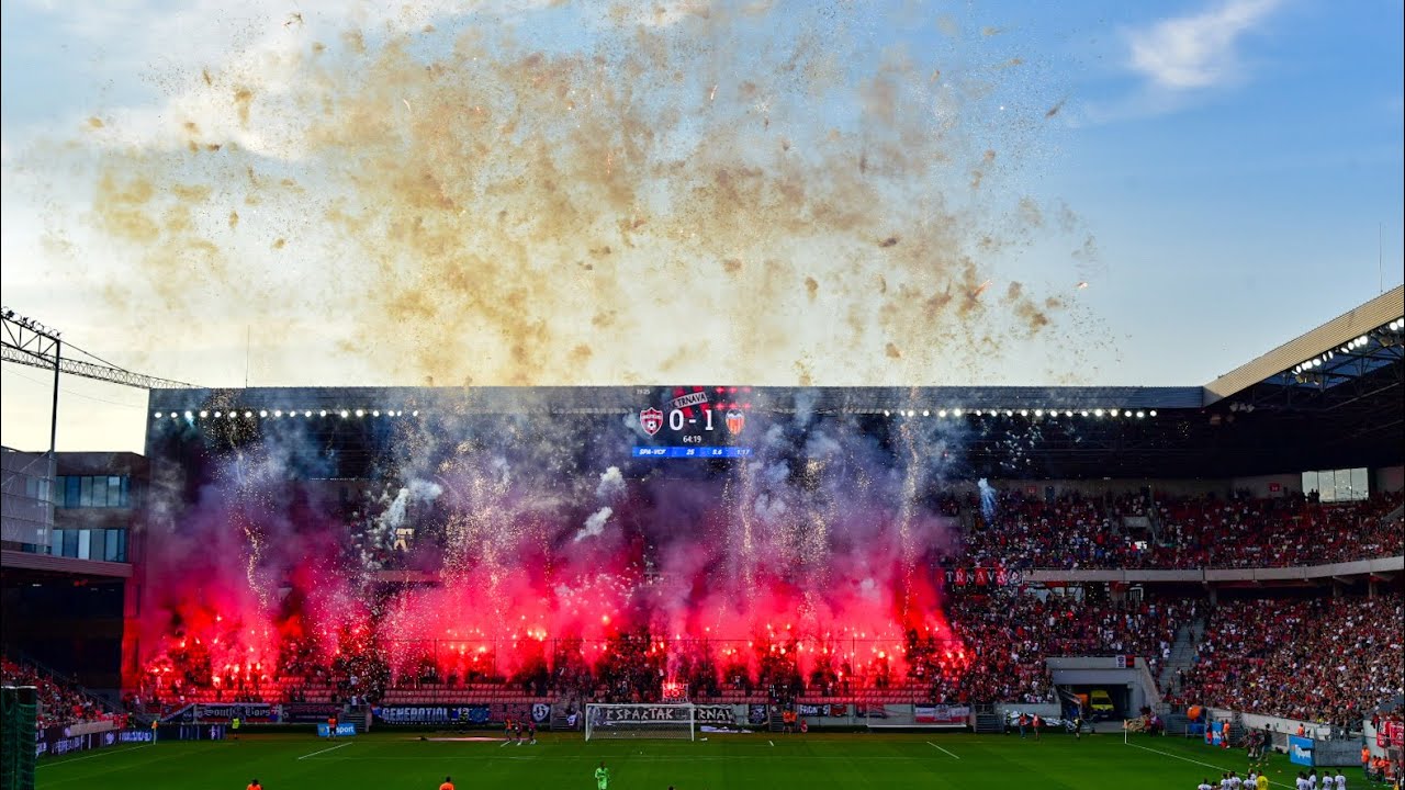 SPARTAK TRNAVA 100 ROKOV - PYROSHOW