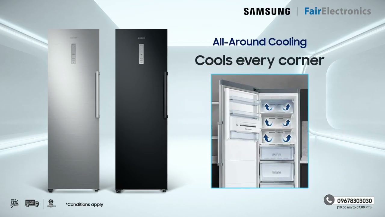 SAMSUNG UPRIGHT FREEZER